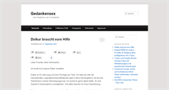 Desktop Screenshot of gedankensex.de